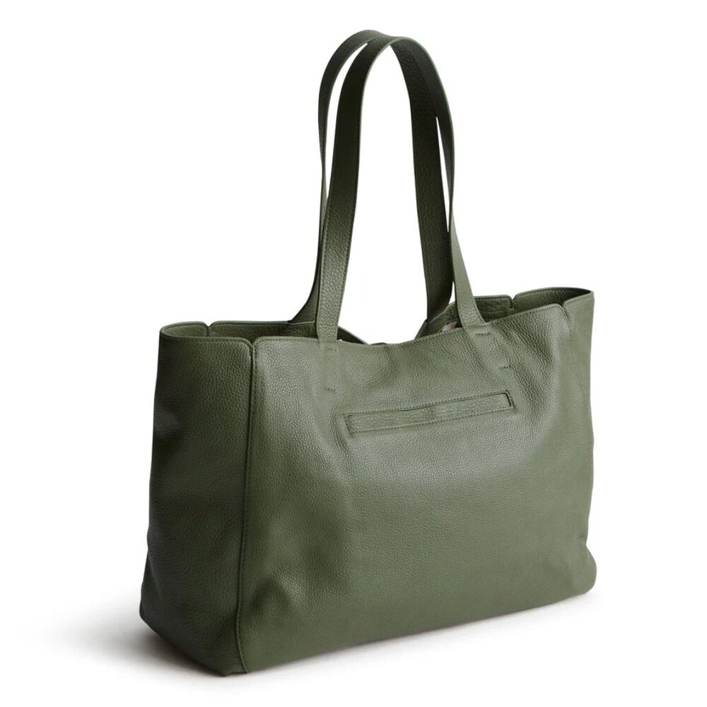 Vera Bradley Hathaway Tote Bag in Bronze Green - Picture 2 of 8